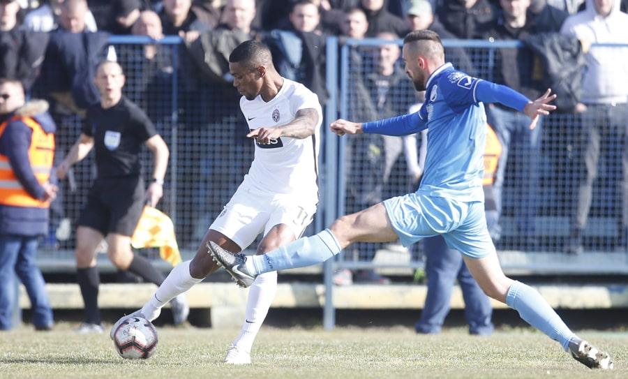 КРАЈ: Бачка - Партизан 0:3
